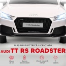 Masina electrica Audi TT pentru copii 3-5 ani, telecomanda, 12V - Img 4