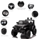 Masina electrica Jeep 4x4 pentru copii 3-5 ani, telecomanda, 12V - Img 8
