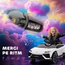 Masina electrica Lamborghini Urus pentru copii 3-5 ani, telecomanda, 12V - Img 6