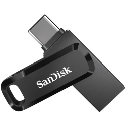 Memorie USB SanDisk Ultra Dual Drive Go 256 GB, USB Type-C, Negru
