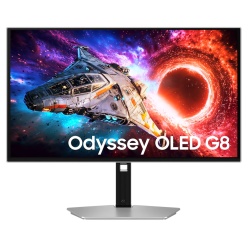 Monitor Samsung 27" LS27HG800SUXEN, Diagonal (inch): 27, Diagonal (cm): 68, Aspect ratio: 16:9, Panel: OLED, Resolution: 3840x2160, Refresh Rate: 240Hz, Response time GtG: 0.03ms, Brightness (max): 250 cd/m², Contrast (static) : 1.5M:1, Viewing angle:
