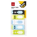 Notes adeziv index hartie 45 x 15 mm, 30 file/set Deli