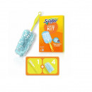 Pamatuf pentru curatarea prafului Swiffer Duster Kit Trap & Lock, 1 Maner scurt + 4 Rezerve - Img 3