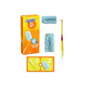 Pamatuf pentru curatarea prafului Swiffer Duster XXL Kit Trap & Lock, 1 Maner telescopic + 2 Rezerve - Img 3