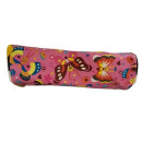 Penar neechipat cu 1 fermoar, cilindric, textil, diverse modele Fluturi - Img 4