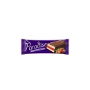 Prajitura Paradise cu glazura de cacao si crema de capsuni 25g