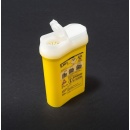 Recipient plastic pentru deseuri intepatoare taietoare - 0.2 litri