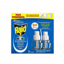 Rezerva lichida laminata dubla impotriva tantarilor pentru aparat electric Raid 2x 27 ml