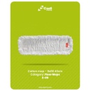 Rezerva Mop Profesional plat bumbac cu buzunare, 40cm - Img 3
