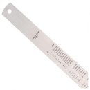Rigla din metal, 50 cm Deli - Img 3