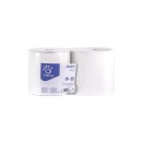 Rola hartie industriala alba Papernet, 2 str, 232m, 2role/bax