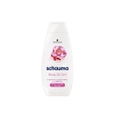 Sampon si Balsam Schauma Rose Oil 2 in 1 cu Ulei de Trandafir pentru Par Greu de Pieptanat, 400 ml