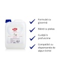 Sapun lichid, Fabi, 5L, alb, iasomie, trandafir si ylang ylang - Img 2