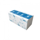 Servetele Pliate Tip Z, VELVET Professional Alba, 25x23cm, 2 straturi