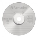 Set 5 pack DVD-RW Verbatim 4x Matte/Silver 4.7GB - Img 3