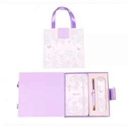 Set cadou pix grafit/auriu + agenda mate A6 Cresco Classic PREMIUM, cutie neagra magnet - Img 2