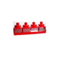 Set recipiente pentru condimente cu suport, Sterk 4 buc/set - Img 4