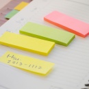 Stick notes index 76 x 25 mm, 3 x 50 file/set, Stickn - 3 culori neon - Img 2
