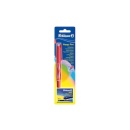 Stilou Pelikan Happy Pen Blue + rezerve 6 Patroane - Img 2