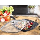 Tigaie grill cu capac Cooking by Heinner, aluminium, 28 x 4.5 cm - Img 5
