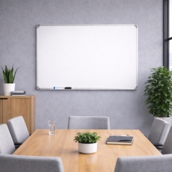 Whiteboard Tabla magnetica 90 x 120 cm rama aluminiu Classic + Cadou - Img 2