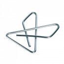 Agrafe cromate tip fluture, 65 mm, 12/cutie, Office Products