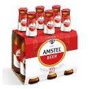 AMSTEL Bere Blonda Sticla 6 x 330 ml