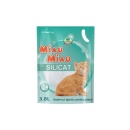 Asternut Igienic Nisip Pisici MIAU MIAU Silicat 3.8L