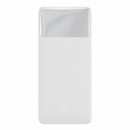 Baterie externa 20000mAh, 15W, Baseus Bipow Digital Display White - Img 2
