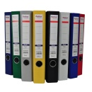 Biblioraft A4 plastifiat, margine metalica, 75 mm Optima Classic - alb - Img 2