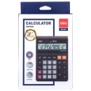 Calculator De Birou, 12 Digits, Alimentare Duala M01420 Deli - Img 7