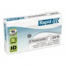 Capsator 110 Coli 23/8-15 Model HD110 Argintiu Rapid + Bonus Capse 23/8 Standard Rapid - Img 2