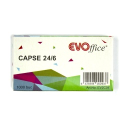 Capse 24/6 Evoffice, 1000/cutie - Img 2