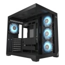 Carcasa Gaming PCCooler C3 T700 ARGB 4 ventilatoare ARGB, Middle Tower, ATX - Img 4
