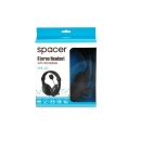 Casca cu microfon Stereo, 3.5 mm Spacer SPK-222, Negru - Img 3