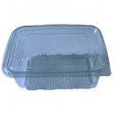 Caserole PET cu capac, 2000 ml, 25 buc/set
