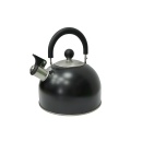 Ceainic Brio Metallica cu fund drept 2.5 litri, negru