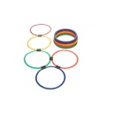 Cercuri de Antrenament Gimnastica D44 cm, 12 buc/set
