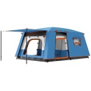 Cort de camping pentru 4-6 persoane cu 2 camere și verandă - Img 4