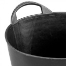 Cos cauciuc flexibil cu manere pentru struguri, fructe, cereale, 14 L - Img 2