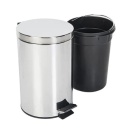 Cos gunoi inox cu pedala si galeata 40 litri - Img 2