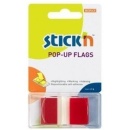 Film index autoadeziv 45 x 25mm, 50 file/set, dispenser, Stickn Pop-up