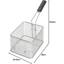 Friteuza Profesionala Horeca cu Robinet Golire, 3250 W, INOX 8 L - Img 4