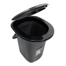 Galeata WC Portabil cu capac din plastic 24l