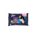 Hrana umeda pentru Pisici Felix FANTASTIC cu Somon 4 x 85 g - Img 2