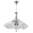 Lustra Dorya Silver Alb+Crom 5xE27 60W Erste