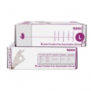 Manusi examinare Latex Nepudrate Albe, Serix, 100buc/cut - Img 2