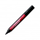 Marker permanent Uni-ball 320F varf rotund negru