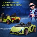 Masina electrica Lamborghini Sian pentru copii 3-5 ani, telecomanda, 12V - Img 9