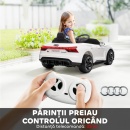 Masina electrica pentru copii, Homcom, Audi RS E-Tron GT, telecomanda, 12V - Img 6